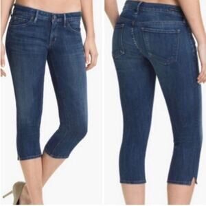 Citizens Of Humanity Women's Blue Racer Low Rise Skinny Cropped Jeans Size 26